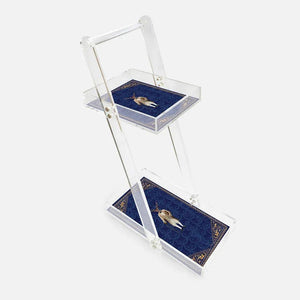 Louise Acrylic Service Trolley - Vitelli Design Studio UAE