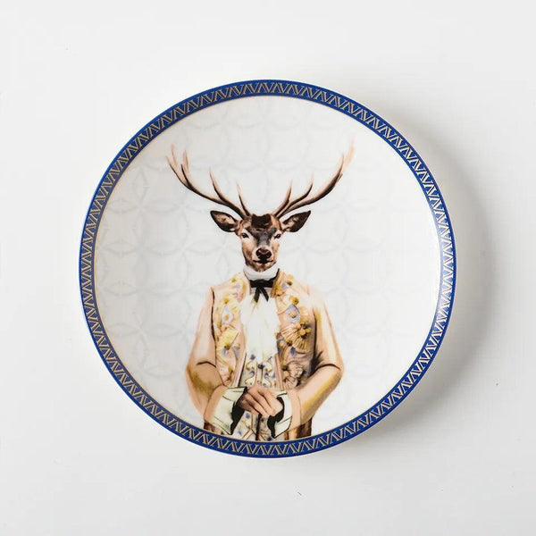 Louise 20 Cm Porcelain Plate - Vitelli Design Studio UAE