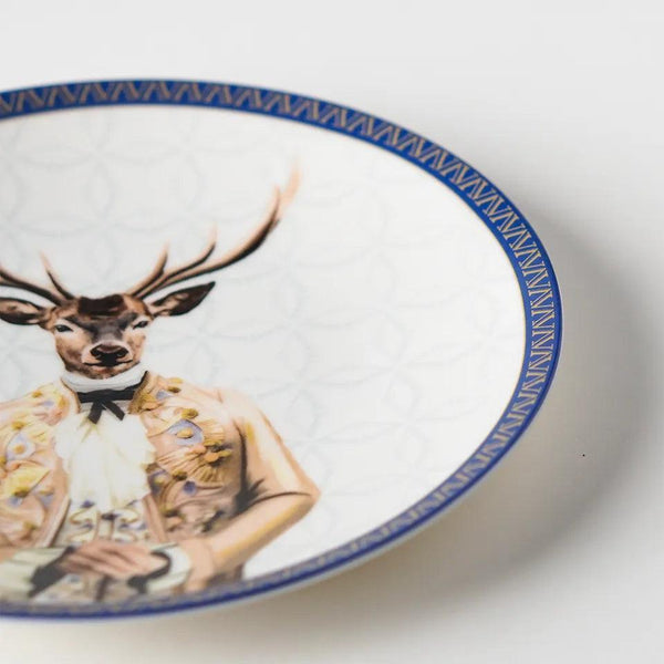 Louise 20 Cm Porcelain Plate - Vitelli Design Studio UAE