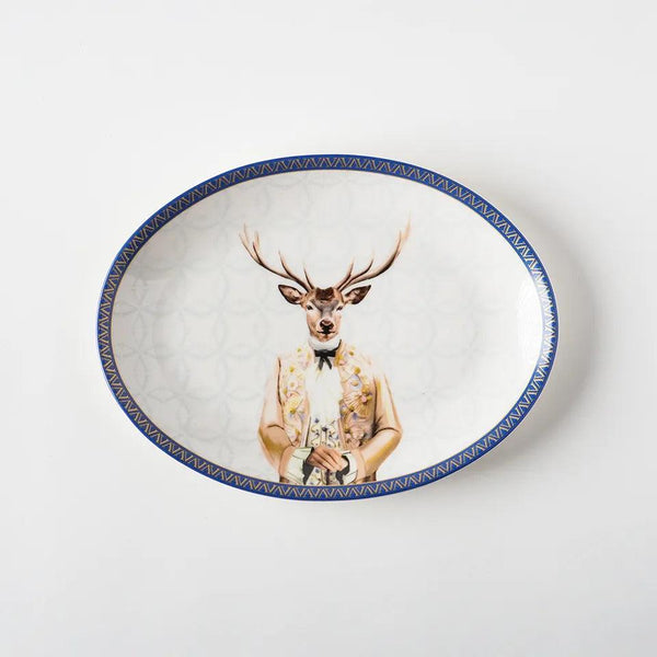 Louise 24 Cm Porcelain Boat Plate - Vitelli Design Studio UAE