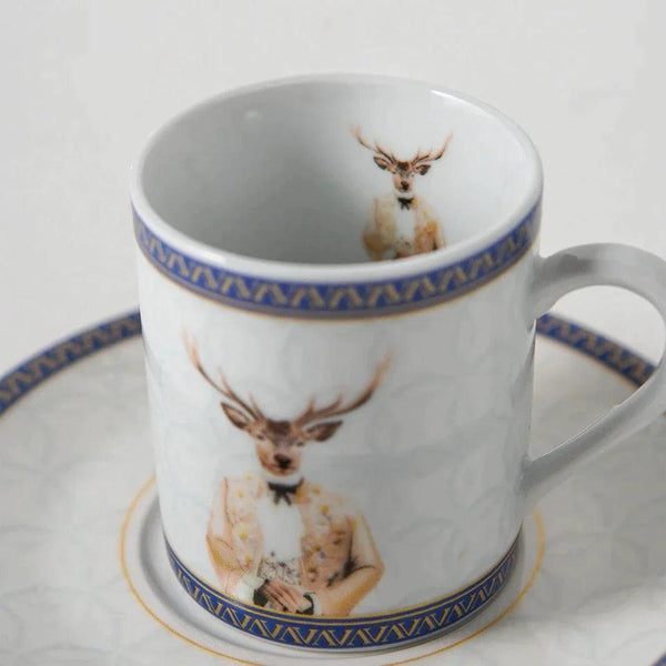 Louise Porcelain Turkish Coffee Cup - Vitelli Design Studio UAE