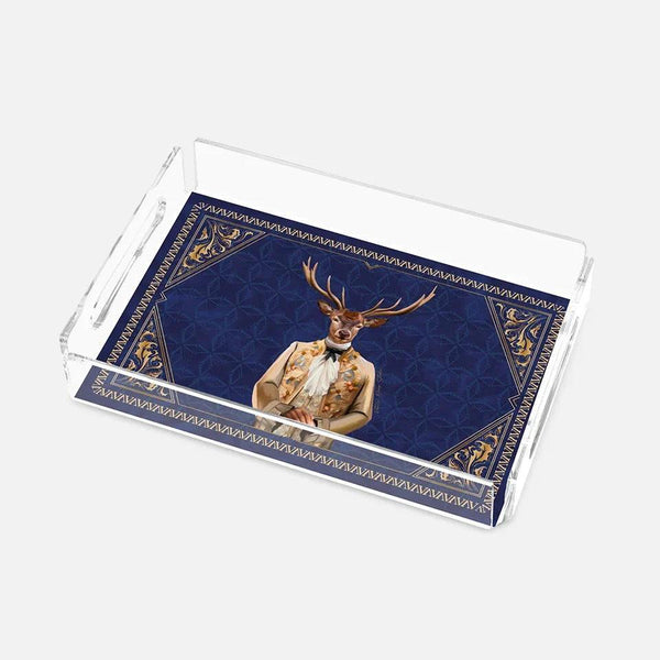 Louise 25X17 Acrylic Tray - Vitelli Design Studio UAE