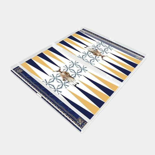 Louise Acrylic Backgammon - Vitelli Design Studio UAE