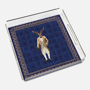Louise 40x40 Acrylic Tray - Vitelli Design Studio UAE
