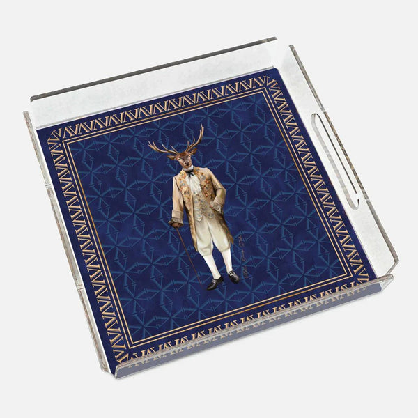 Louise 40x40 Acrylic Tray - Vitelli Design Studio UAE
