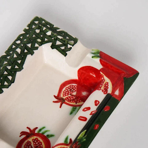 Hazeran Pomegranate Ceramic Ashtray 1 - Vitelli Design Studio UAE