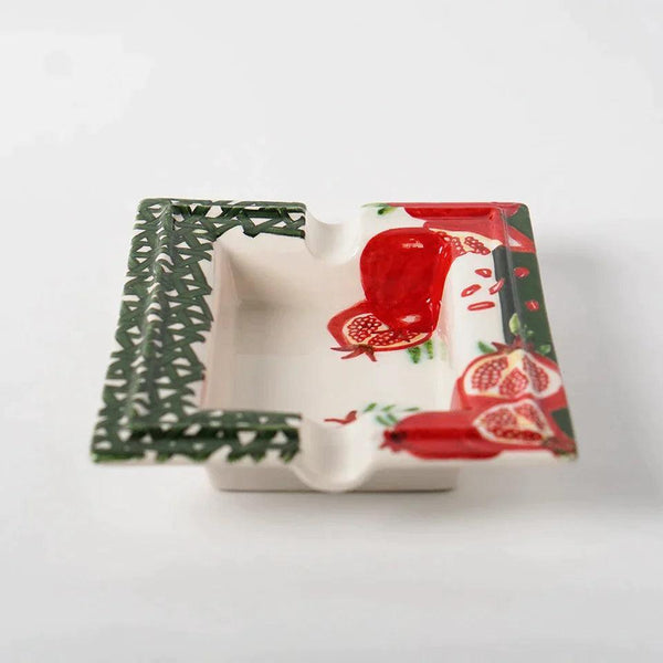 Hazeran Pomegranate Ceramic Ashtray 1 - Vitelli Design Studio UAE