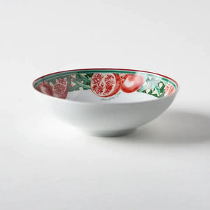 Hazeran Pomegranate Porcelain Bowl - Vitelli Design Studio UAE