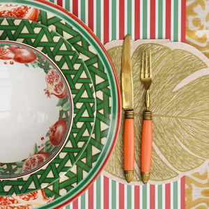 Hazeran Pomegranate Porcelain Bowl - Vitelli Design Studio UAE