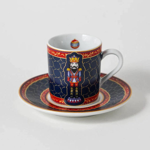 Nutcracker Porcelain Turkish Coffee Cup - Vitelli Design Studio UAE