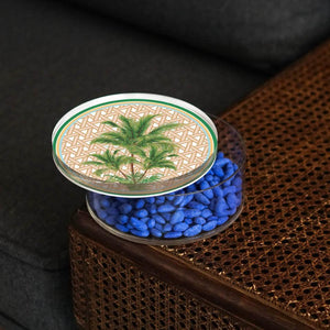 Hazeran Palm 12 Cm Acrylic Jar - Vitelli Design Studio UAE
