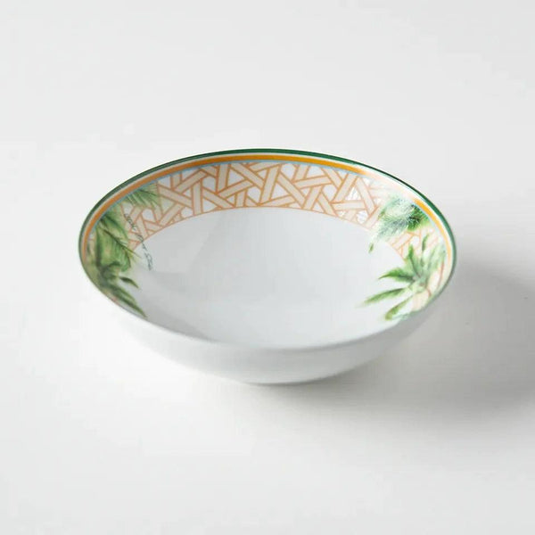 Hazeran Palm Porcelain Bowl - Vitelli Design Studio UAE
