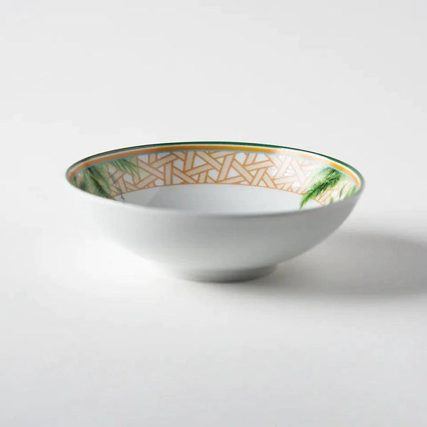 Hazeran Palm Porcelain Bowl - Vitelli Design Studio UAE