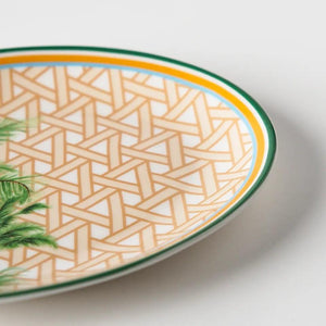Hazeran Palmiye 24 Cm Porcelain Boat Plate - Vitelli Design Studio UAE