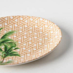Hazeran Palmiye 21 Cm Porcelain Boat Plate - Vitelli Design Studio UAE