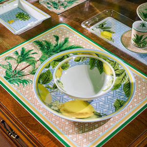 Hazeran Palm 2-Piece MDF American Service - Vitelli Design Studio UAE