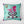Wonderland Green Raccoon Throw Pillow Cover - Vitelli Design Studio UAE