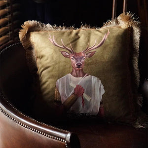 Roman Throw Pillow Cover - Vitelli Design Studio UAE