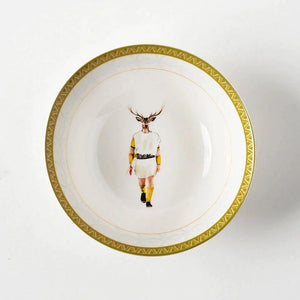 Roman Porcelain Bowl - Vitelli Design Studio UAE